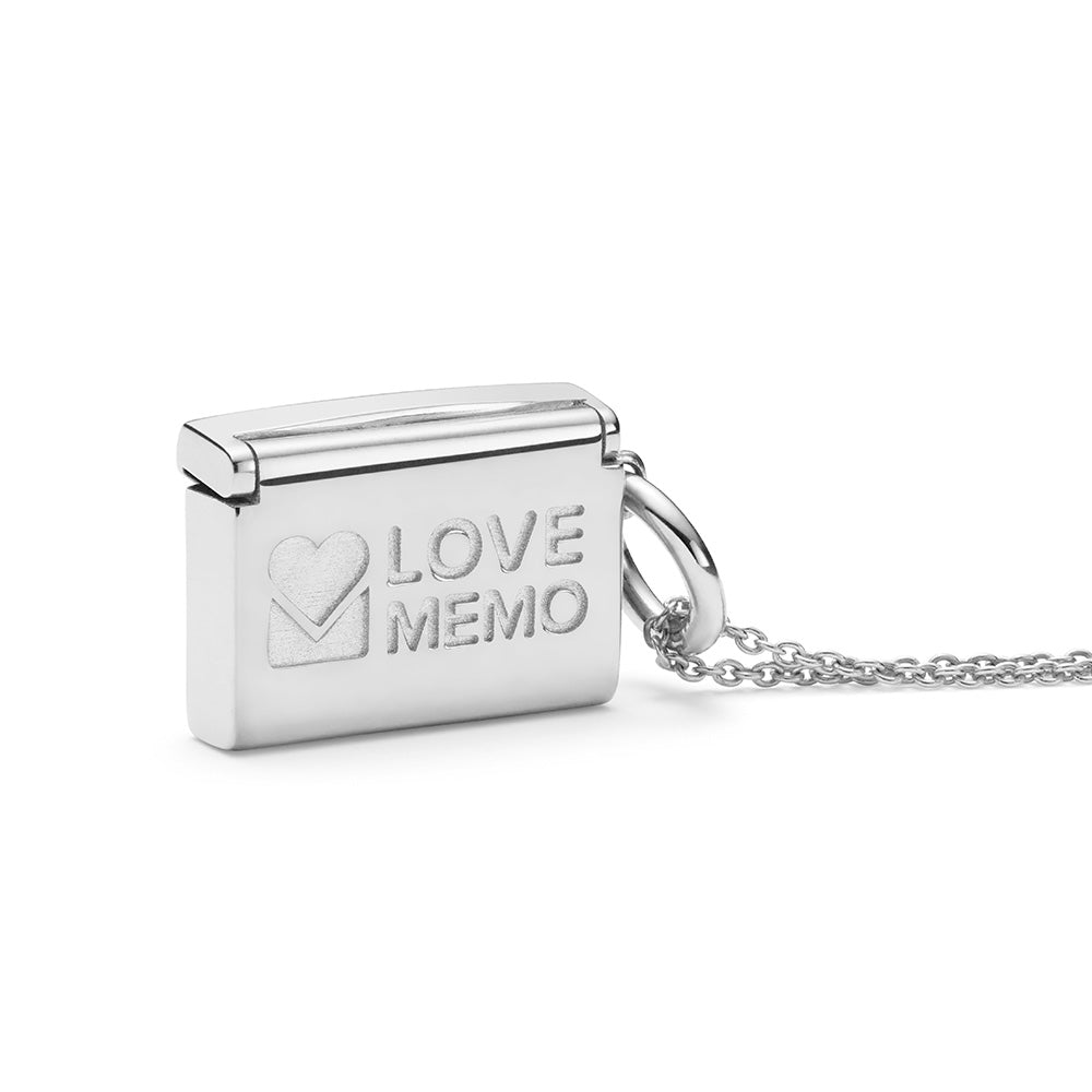 Love Memo Collana + Targhetta
