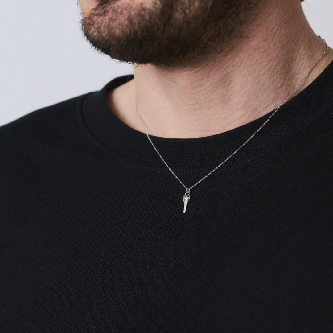 Collana doppia Cuore & Chiave