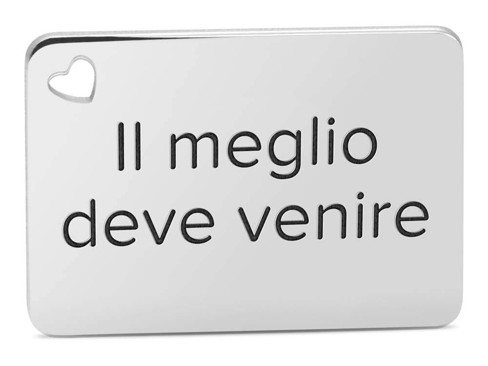 Targhetta Love Memo
