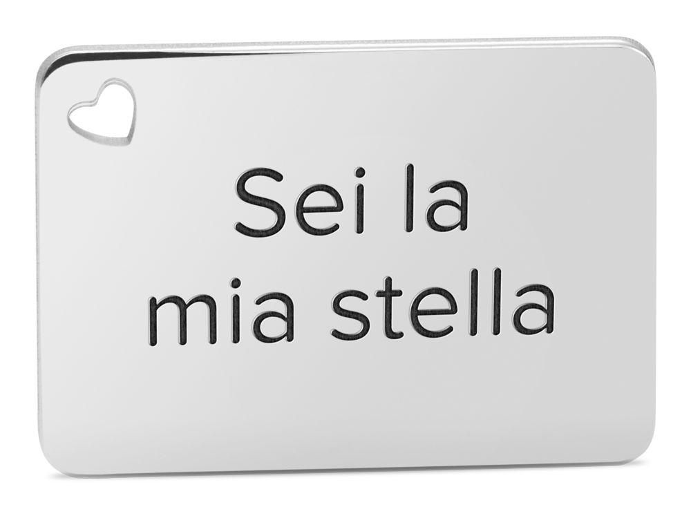 Targhetta Love Memo