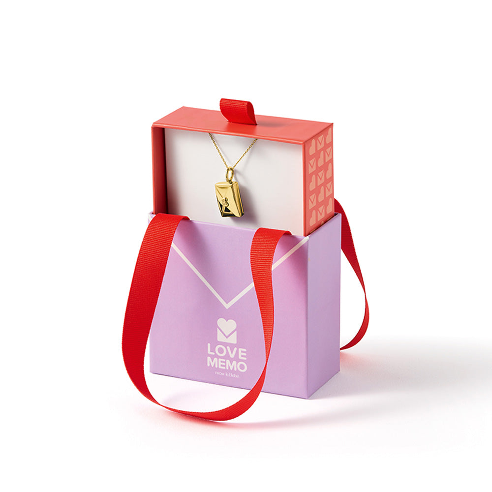 Love Memo Collana + Targhetta